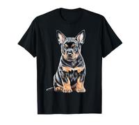 Rottweiler Chiot Croquis Dessin Art Amoureux des Chiens T-Shirt