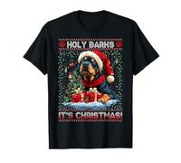 Rottweiler Christmas Tree Decorations Dog Lover Xmas Gifts T-Shirt
