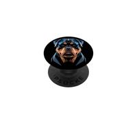 Rottweiler Design Chiens Amour Jeune et Fier Rottweiler PopSockets PopGrip Adhésif