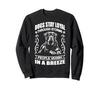 Rottweiler - Les chiens restent fidèles à travers les tempêtes Sweatshirt