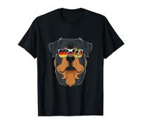 Rottweiler Lunettes de soleil drapeau allemand I T-Shirt