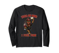 Rottweiler Yoga ou Wine I Feel Fine - DIGOR Manche Longue