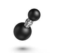 Rotule 1 "à 0,67" rotule Compatible avec l'adaptateur de rotule de Bras à Double Prise RAM (R10) * 1