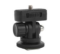 Rotule 4 Pouces Support De D'Interface De Chaussure Froide Cardan Tête De Boule De Moniteur Réglable À 180 Degrés pour Appareil Photo Numérique Trépied