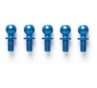 TAMIYA 300053906 - DB 01 Aluminium Rotule, 5 x 5 mm, 5 Pièces, anodisé Bleu