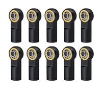 Rotule De Biellette Pièces pour Axial pour Scx10 D90 pour Tamiya Cc01 1/10 | Rotules métal M3 M4 pour RC Car Upgrades et Pièces ajoutent direction stable et bon ajustement fixe Pièces