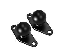 Rotule de connexion pour rotule de 1po - Base diamantée - Tête sphérique creuse - Accessoire de support de téléphone - Système de rotule GPS - Compatible avec les supports RAM(2 pièce), SZZS-R4