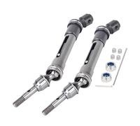 Rotule de Direction Convient pour Traxxas 1/10 Slash 4X4 Rustler Stampede 4X4 VXL, pièces en acier, essieux avant et arrière(Front 2PCS)