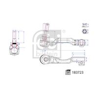 Rotule de direction FEBI BILSTEIN 183723