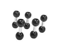 Rotule Générale De 17 Mm Téléphone Rotatif Double Rotule pour Plusieurs Angles Réglage dans L'enregistrement Vidéo Navigation Bras D'extension Téléphone Portable