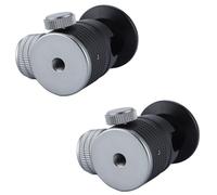 Rotule panoramique universelle à vis 1/4 pouce, adaptateur 3/8 pouce vers 1/4 pouce pour trépied, monopode, appareil photo reflex numérique,