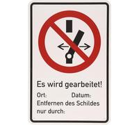 Rótulo de advertencia de puesta a tierra