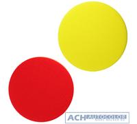 ROTWEISS Éponge À Polir 132Mm X 25Mm Disque À Polir Arrondi Moyen Jaune 8332