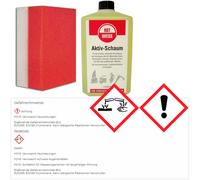 ROTWEISS Mousse Active Concentrée 1000 ml Parfum Orange 9110 + Éponge Pro