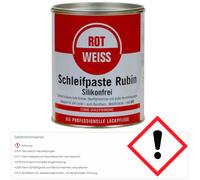 ROTWEISS Pâte À Polir Rubin Sans Silicone Pour Préparation 750 Ml Boîte 3000
