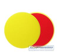 ROTWEISS Polissage Coussinet Eponge de Arrondis Ø155x25mm Moyen Jaune 8355
