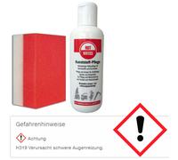 ROTWEISS Soins en Plastique pour & Simili Cuir 250ml 7250+ Professionnel Éponge