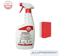ROTWEISS Spray Cire 500Ml 2111 Protection De Surface + Éponge Professionnelle