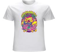 ROU Lemongrab Unacceptable T-Shirt Top Tee Camiseta Short-Sleeve for Men White M