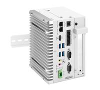 ROUAFWIT Industrial Mini PC Fanless Embedded Computer i5 8265U Dual LAN 2COM 16Pin GPIO 4USB3.2 4K Display Auto Power on DDR4 0G RAM 0G SSD, 1 x PCIe x1 Slot