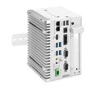 ROUAFWIT Industrial Mini PC Fanless Embedded Computer i5 8265U Dual LAN 2COM 8Pin GPIO 4USB3.2 4K Display Auto Power on DDR4 8G RAM 256G SSD, 1 x PCIe x1 Slot