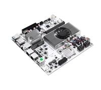 ROUAFWIT M8 NAS Motherboard 8 Bay, 10GbE RJ45 LAN, N150 (N100 Upgrade) Mini ITX PC Mainboard, 2 x NVMe, Dual 2.5Gb Ethernet, M.2 WiFi, USB-C, DDR5 32G RAM 1TB SSD, PCIe x1, TF