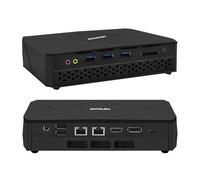 ROUAFWIT Mini PC Ryzen 9 7940HS, DDR5 SODIMM x2, 2X NVMe, 2 x RJ45 LAN, Triple écran 4K, WiFi6, 8G RAM 256G SSD, Ordinateur de Bureau Compact Ultra-Mince pour Le Bureau, Les Jeux et Le Design