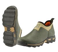Rouchette Bottillon en caoutchouc pour homme – court, antidérapant, imperméable – Kaki 40 EU