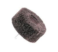 Tivoly – Roue abrasive en mousse pour perceuse – Nylon extrudé, corindon grain 80 – Bois & métal