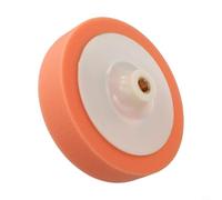 Roue 180 mm OD 16 mm compatible Id Waxing Polyéther - Éponge de polissage rotatif/orbital de voiture de 17,8 cm avec tampon pour (lot de 2)