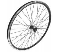 Roue 26" VTT Avant Jante ALU Double PAROI Noire Frein Patin MOYEU ALU Blocage Rapide