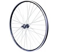 Roue 28" VTC Arriere Jante ALU Double PAROI Noire Frein Patin MOYEU ALU Blocage Rapide Roue Libre 6/7/8V