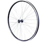 ROUE 28"" VTC AVANT JANTE ALU DOUBLE PAROI NOIRE FREIN PATIN MOYEU ALU BLOCAGE RAPIDE