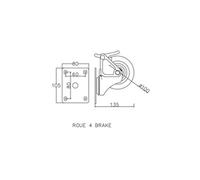 Power Acoustics - Accessoires ROUE 4 BRAKE