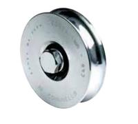 Roue à 1 roulement à gorge ronde R10 charge de 100kg - COMUNELLO - 310-60