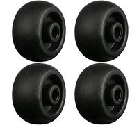 Roue à bagages de remplacement, remplacement des roues à bagages, (lot de 4) 35x22mm, réparation en caoutchouc silencieux arrière, roue à bagages de remplacement, roues de valise, pièces Spinner