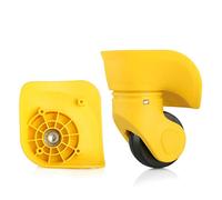 Roue à bagages de remplacement, roues à bagages de remplacement, (ensemble d'une paire de roues muettes à bagages pivotantes à 360 degrés, remplacement de valise, roues de réparation, pièces Spinner (