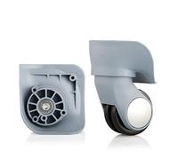 Roue à bagages de remplacement, roues à bagages de remplacement, (ensemble d'une paire de roues muettes de bagage pivotantes à 360 degrés, remplacement de valise, roues de réparation, pièces Spinner(T