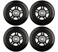 Roue à bagages de remplacement, roues à bagages de remplacement, (lot de 4) 90x26mm, réparation en caoutchouc silencieux arrière, roue à bagages de remplacement, roues de valise, pièces Spinner