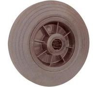 Roue À Bandage Caoutchouc Manutal Noir Guitel Point M Bri-308994 G