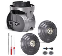 Roue à billes améliorée + connecteur de tête de nettoyeur à couple élevé compatible avec Dyson Outsize/V10/V11/V15/XL Head Pièces de rechange pour aspirateur sans fil 100 W