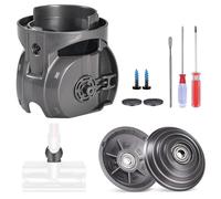 Roue à billes + connecteur de tête d'aspirateur pour Dyson Gen5 Detect SV23 | pour Gen5outsize SV24 Digital Motor Bar XL 100W, Remplacement du rouleau de la tête d'aspiration à couple élevé