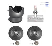 Roue à Billes de Rechange + Raccord de la Tête de L'aspirateur Convient pour L'aspirateur Dyson V10V11V15, 100W High Torque Cleaner Head Moteur Brosse de Sol Canal Interface Accessoires