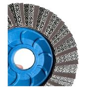 Roue à disque à lamelles galvanisée par diamant de 115 mm for rectifier le granit métallique