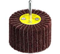 Roue à lamelles texture combinée sur tige NCS 600 60 x 30 mm grain 100 boîte de 10 KLINGSPOR 258937