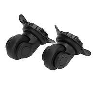 Roue à Ligne Noire Simple pour Barre de Tir 2 Paquet de Roues Silencieuses pour la Réparation de Sacs Essentiels Accessoires pour les Voyageurs