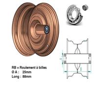 Roue à moyeu 30K 2.50x8 RB2D25L88N 3002P2 25&40 km/h - SONAMIA - S000739