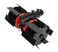 Roue à Outils de Cultivateur, Accessoire Universel de Tondeuse à Gazon en Alliage, Roue de Désherbage à 9 Dents, Outil de Désherbage pour Tondre l'herbe et Ameublir Le Sol (26mm)