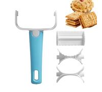 Roue à Pâtes - Accessoire de Cuisine Portable - Couteau à Pâte,pour Cuisine Maison Café Restaurant Pâtisserie