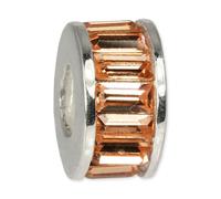 Roue À Perles Carlobiagi , Bijoux À Breloques En Argent Véritable 925, Élément En Zircone Bbsc02